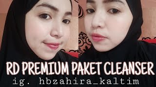 Cara pakai cream RD PREMIUM PAKET CLEANSER(PAKET TANPA PENGELUPASAN) #CREAMRD#TIKAKDI