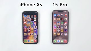 iPhone XS vs iPhone 15 Pro - SPEED TEST!