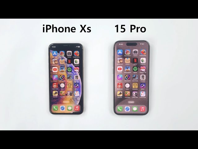iPhone XS vs iPhone 15 Pro - SPEED TEST! - YouTube