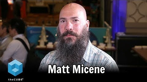 Matt Micene, Red Hat | Open Source Summit 2017