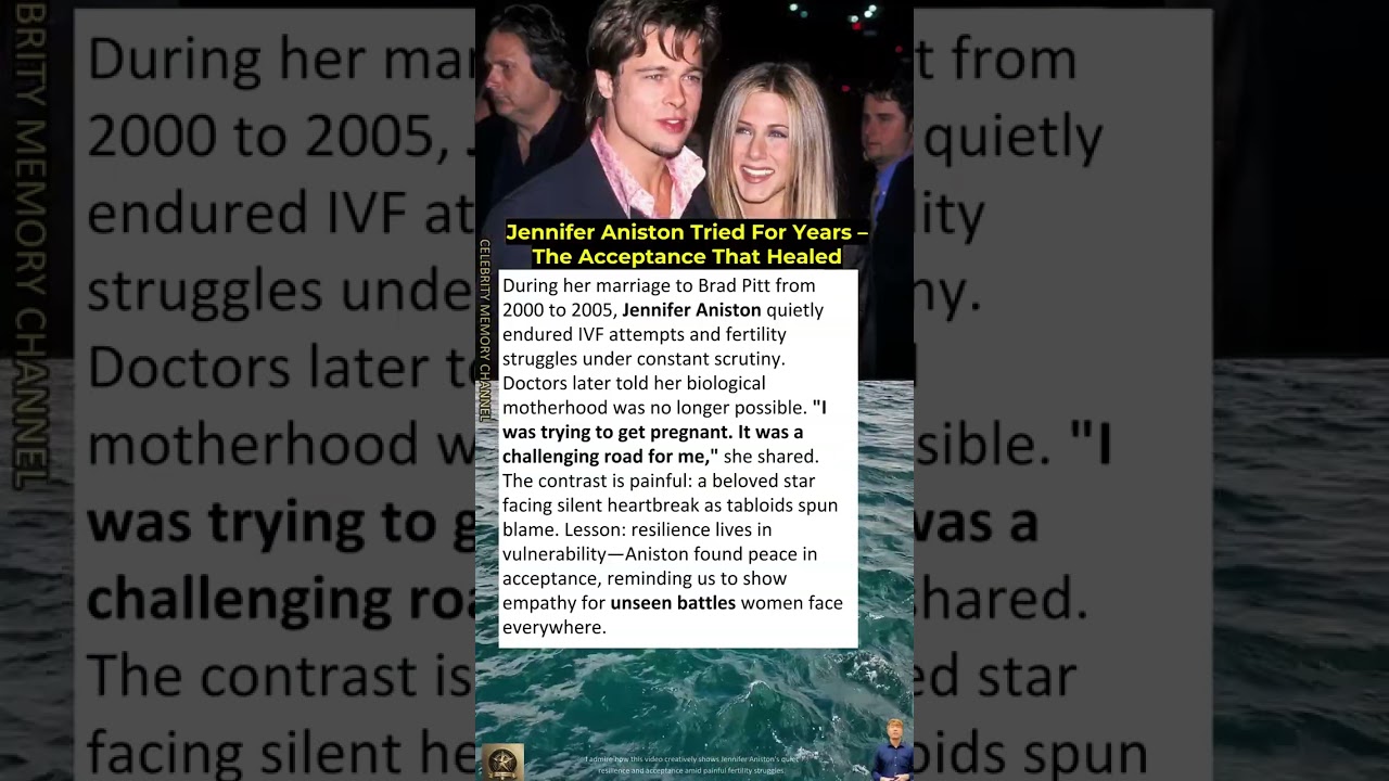 Jennifer Aniston Tried For Years – The Acceptance That Healed