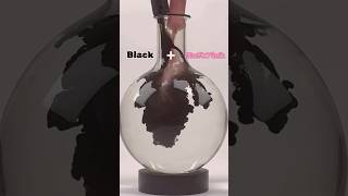 Black Pink Ink. #PinkAndBlack #ColorMixing #InkInWater #Satisfying #ASMR #SoftPink #BlackInk