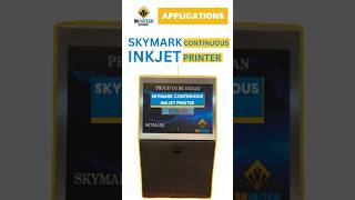 Revolutionary Skymark Continuous Inkjet Printer SH Hitech Coding Pvt Ltd Made in India Tech #shorts