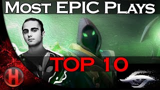 TOP 10 | MOST EPIC PLAYS in Dota 2 History. #9