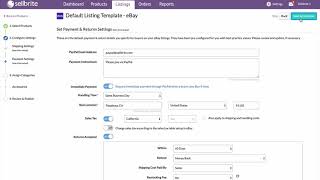 Creating Listings