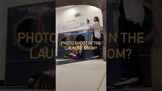 Photoshoot in the laundry #photography #photooftheday #posesideas #photoinspiration