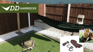 DD Hammock Whoopie slings/ set up