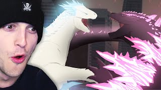 Evolved Godzilla vs Shimo The FIGHT!