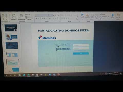 Portal Cautivo Dominos Colombia