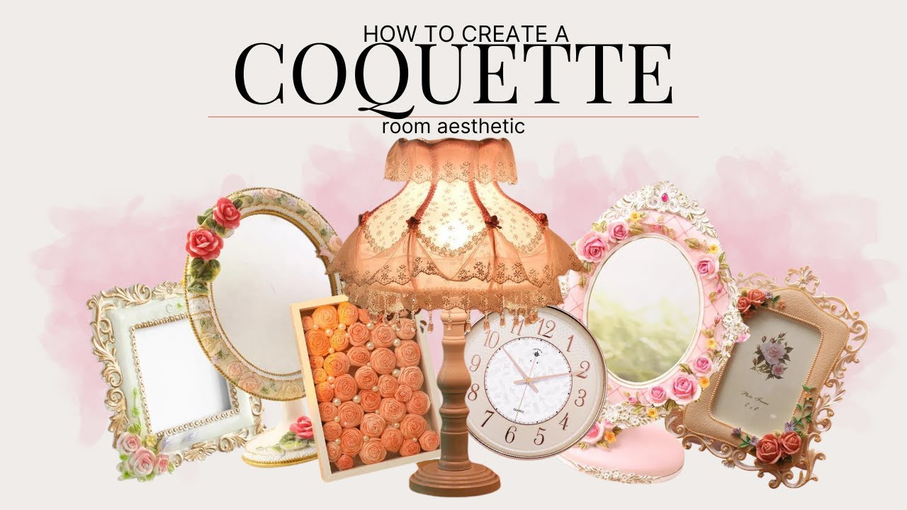 coquette room decor tips ♡ how to make your room more pinterest