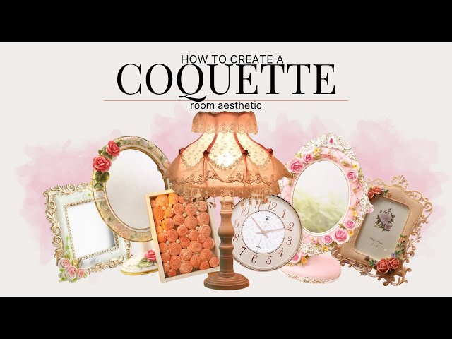 coquette room decor tips ♡ how to make your room more pinterest worthy  ♡💌🌷📖 