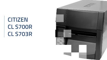 CITIZEN CL S700R, CL S703R WINDING LABELS WITH liner