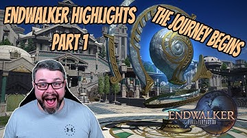 The Journey Begins! | FFXIV Endwalker Playthrough Highlights Part 1