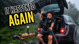 Caught in a Scottish Storm! AGAIN | E-Bike Ride & Rainy Car Camping