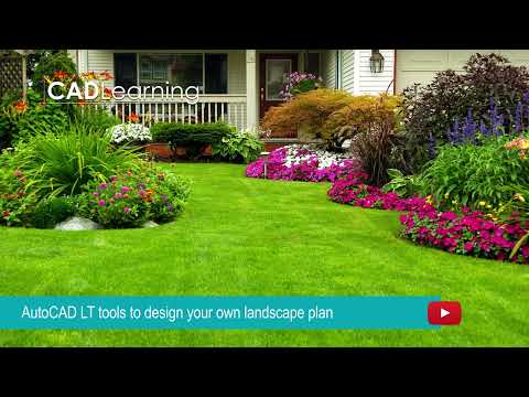 Learn the AutoCAD LT Tools to Design Your Own Landscape Plan
