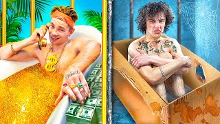 Download Rich Jail Vs Broke Jail / Funny Situations Video MP3 Rich Jail Vs Broke Jail / Funny Situations