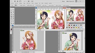 Sword Art Online:Asuna+Suguha Kawaiii NY Kimono 2018 HD Render