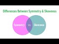 Differences Between Symmetry And Skewness
