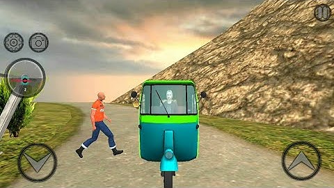 Mountain auto tuk tuk rickshaw - android games #androidgames