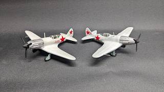 Building the Revell and HobbyBoss 1/72 scale MiG-3 - Part two - paint and finish