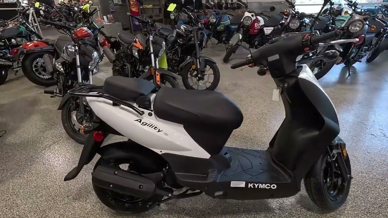 New 2023 KYMCO AGILITY 50 Scooter For Sale In Lakeville, MN