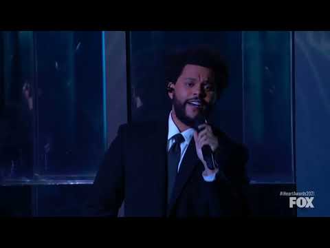 The Weeknd  Ariana Grande   Save Your Tears Remix Live at The iHeartRadio Music Awards 2021