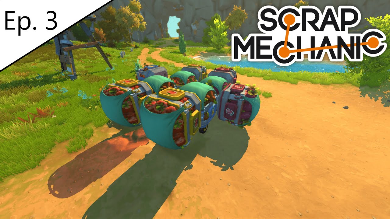 Scrap mechanic выживание карта