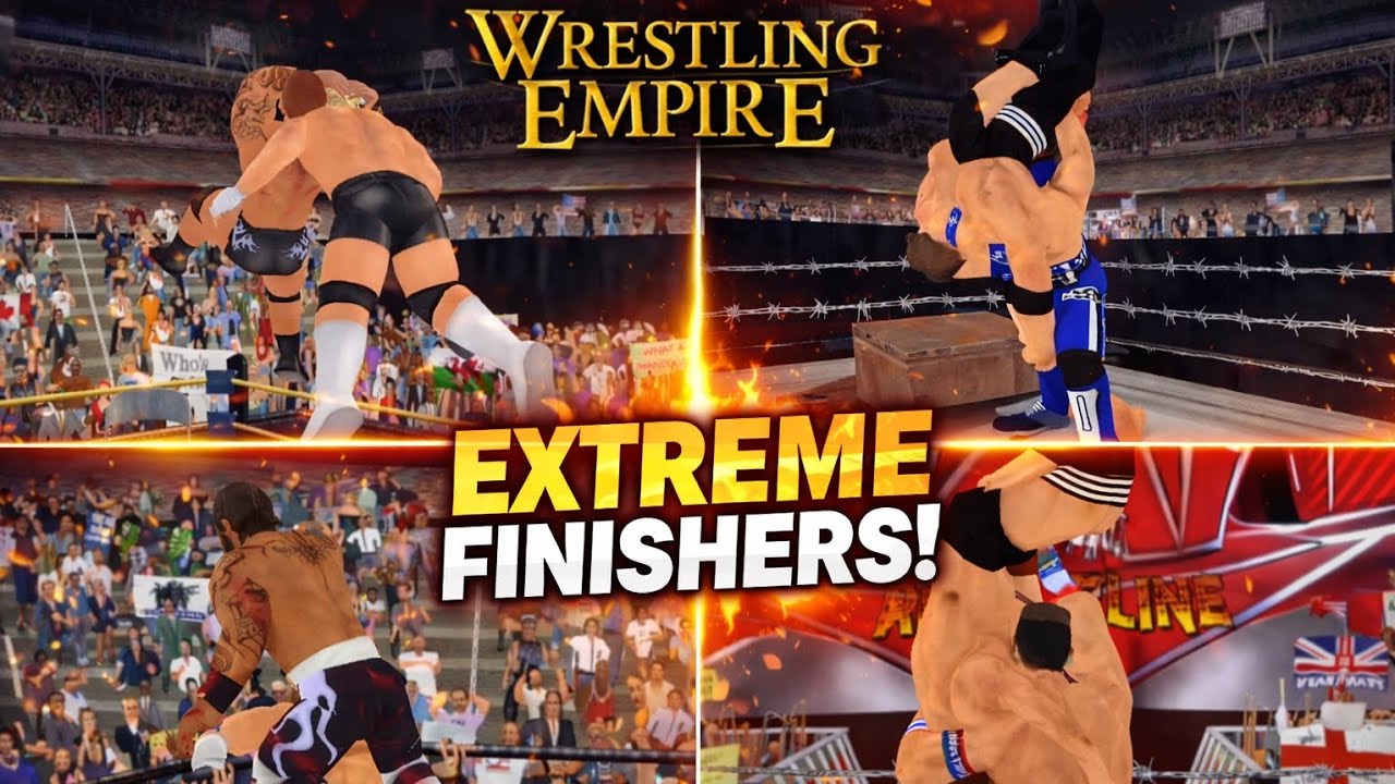 EXTREME FINISHERS In Wrestling Empire 😱 