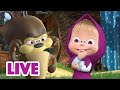 🔴 LIVE! Maşa İle Koca Ayı 😲 Beklenmedik olayların döngüsü 🧜🛸  Masha and the Bear