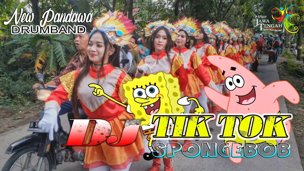 Dj Tiktok Spongebob Drumband New Pandawa & Maha Ganesha Wringinjajar Putat