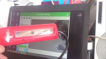 XYZprinting 3D Scanner works well with SENSE 3D software!!