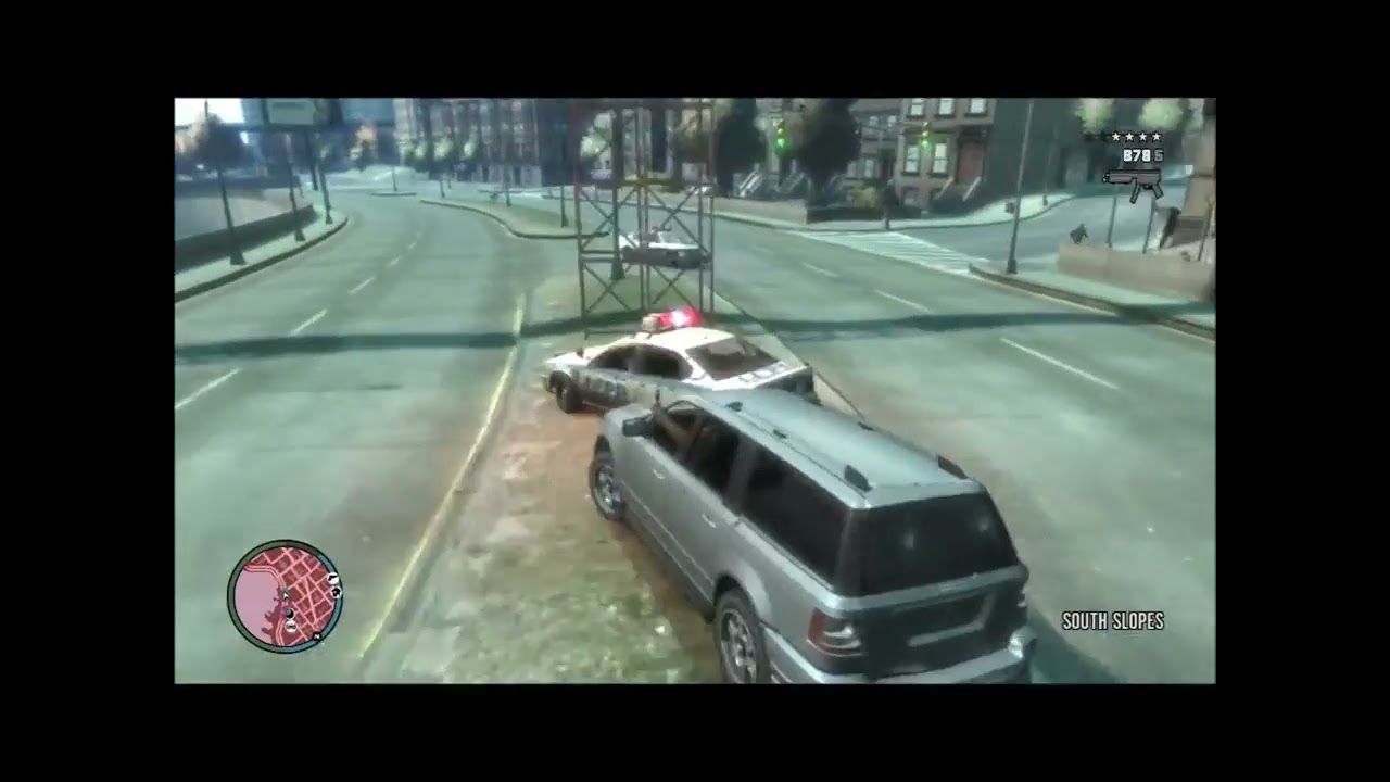 GTA IV CAR CHASE