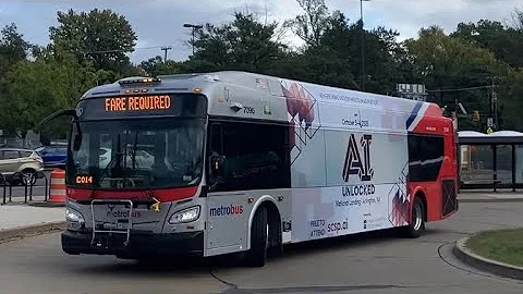 WMATA Metrobus 2011 New Flyer XDE40 7096 On Route F50