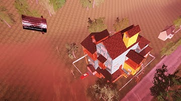 Clipping OUT OF BOUNDS in Hello Neighbor Alpha 1!