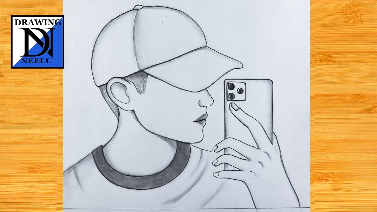 Cute Anime Boy Drawing Photo - Drawing Skill