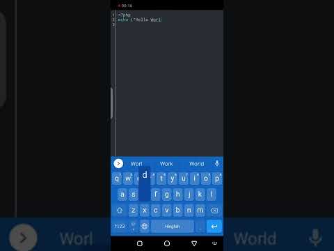 Print 'Hello World'