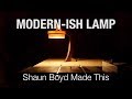 Building a Modern (?) Walnut Cantilevered Lamp - Shaun Boyd Made This Building a Modern (?) Walnut Cantilevered Lamp - Shaun Boyd Made This