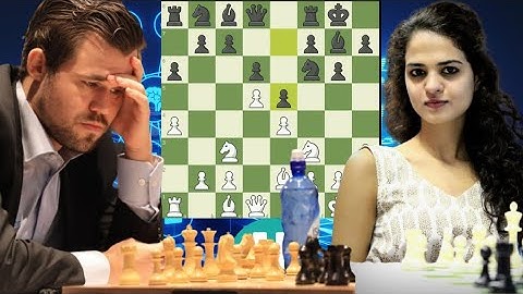 Chess game 59, Magnus Carlsen vs Tania Sachdev