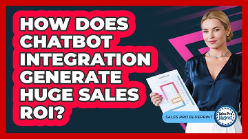 How Does Chatbot Integration Generate Huge Sales ROI? - Sales Pro Blueprint
