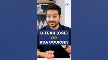 💥BCA vs BTECH CSE? BTech or BCA in 2023? Computer Science Career Options #shorts #btech #bca #viral