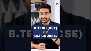 💥BCA vs BTECH CSE? BTech or BCA in 2023? Computer Science Career Options #shorts #btech #bca #viral