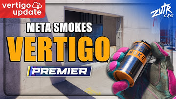 9 Simple Vertigo Smokes to Dominate T-Side - MAY VERTIGO UPDATE - CS/CS2 (2024)