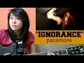 Paramore - Ignorance (acoustic cover KYN) + Lyrics + Chords