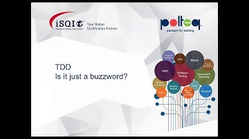 Webinar: TDD – Is it just a buzzword?
