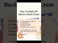 Study back to back #study #studybackgroundmusic #howtostudy