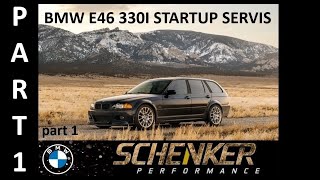 VLOG #37 BMW E46 330i startup part 1 - velký servis po koupi auta, motor M54B30