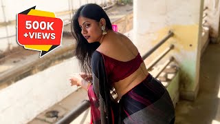 Trending Back Saree Video On Youtube | Back Saree Video | Saree Fashion saree