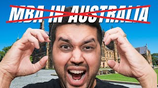 (Hindi) Don't Do An MBA in Australia Without Watching This Video