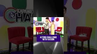 Actingan Challenge with Karina and Aljon | Kapamilya Shorts