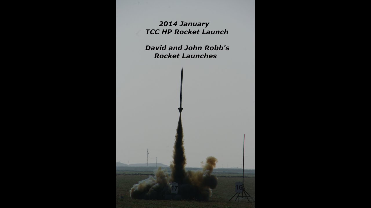David Roy Peace Rockets 2014 TCC January Rocket Launch - David and John Robb's Rocket Launches ...